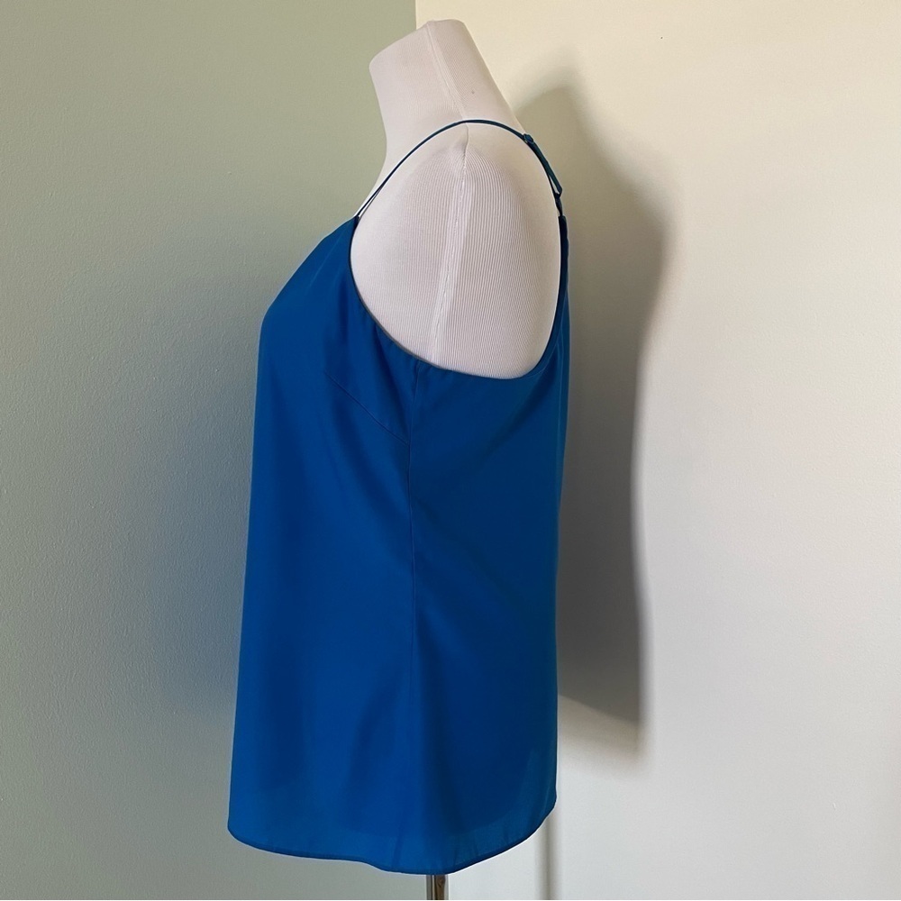 J. Crew Women’s Racerback Cami Tank Top Blue Size 8 - Picture 6 of 10